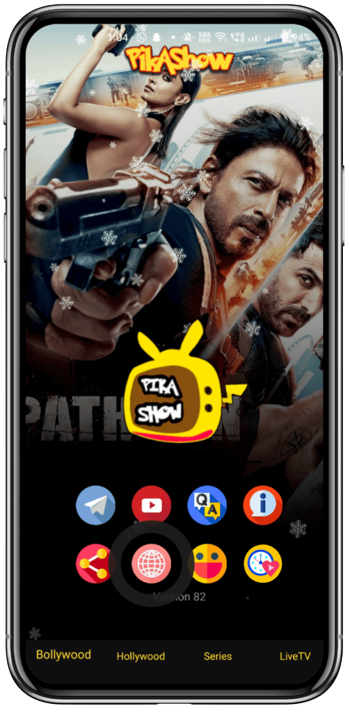 Pikashow home page